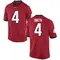 Red Nolan Smith Men's Georgia Bulldogs Football College Jersey - Replica